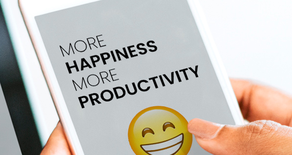 más felicidad más productividad